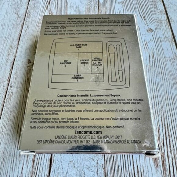 Lancome ROSE TEMPETE Color Design All-in-One 5 Shadow & Liner Palette Eyeshadow - Picture 2 of 4